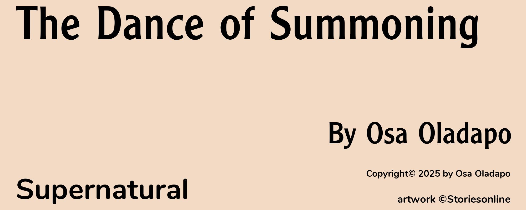 The Dance of Summoning - Cover