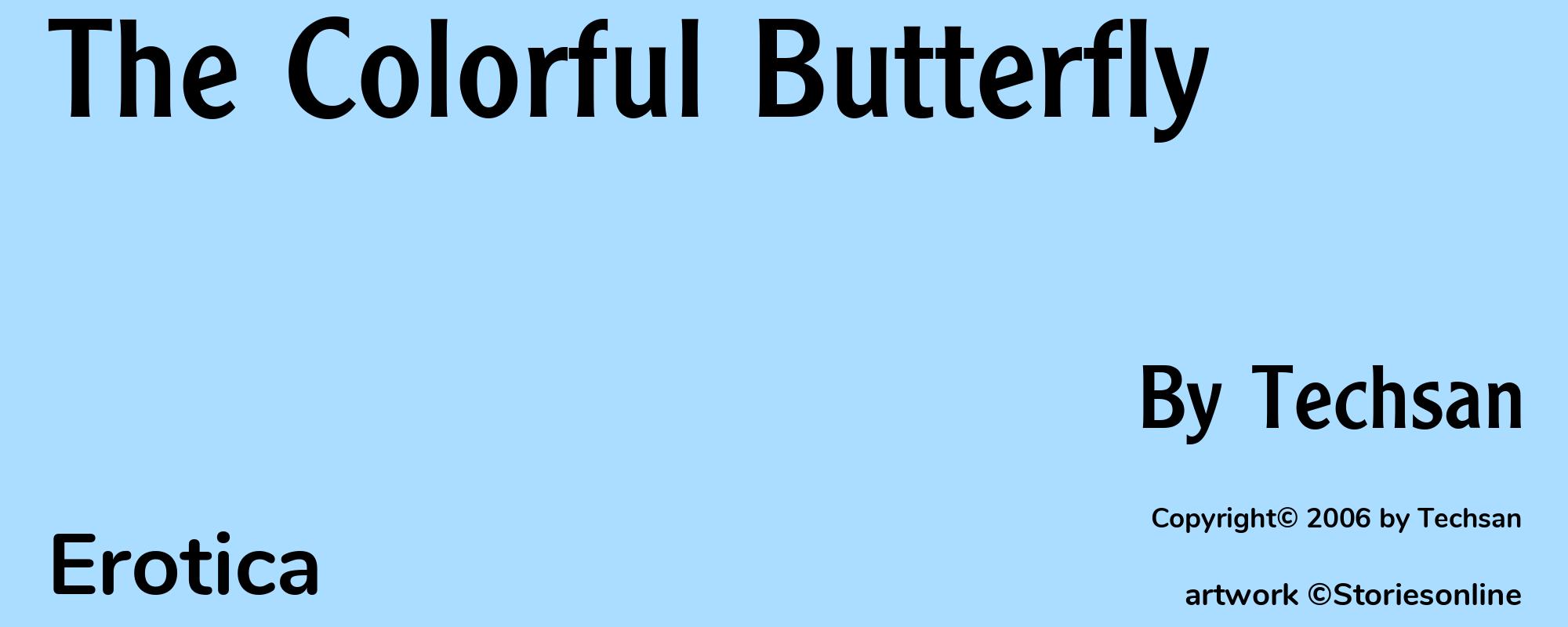 The Colorful Butterfly - Cover