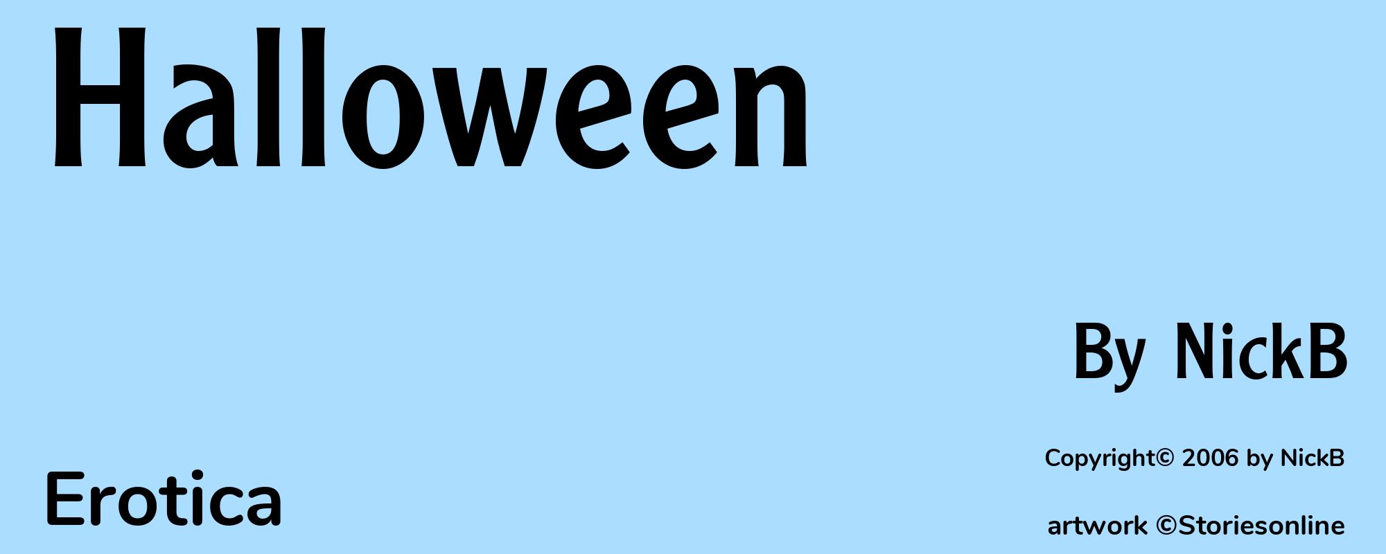 Halloween - Cover