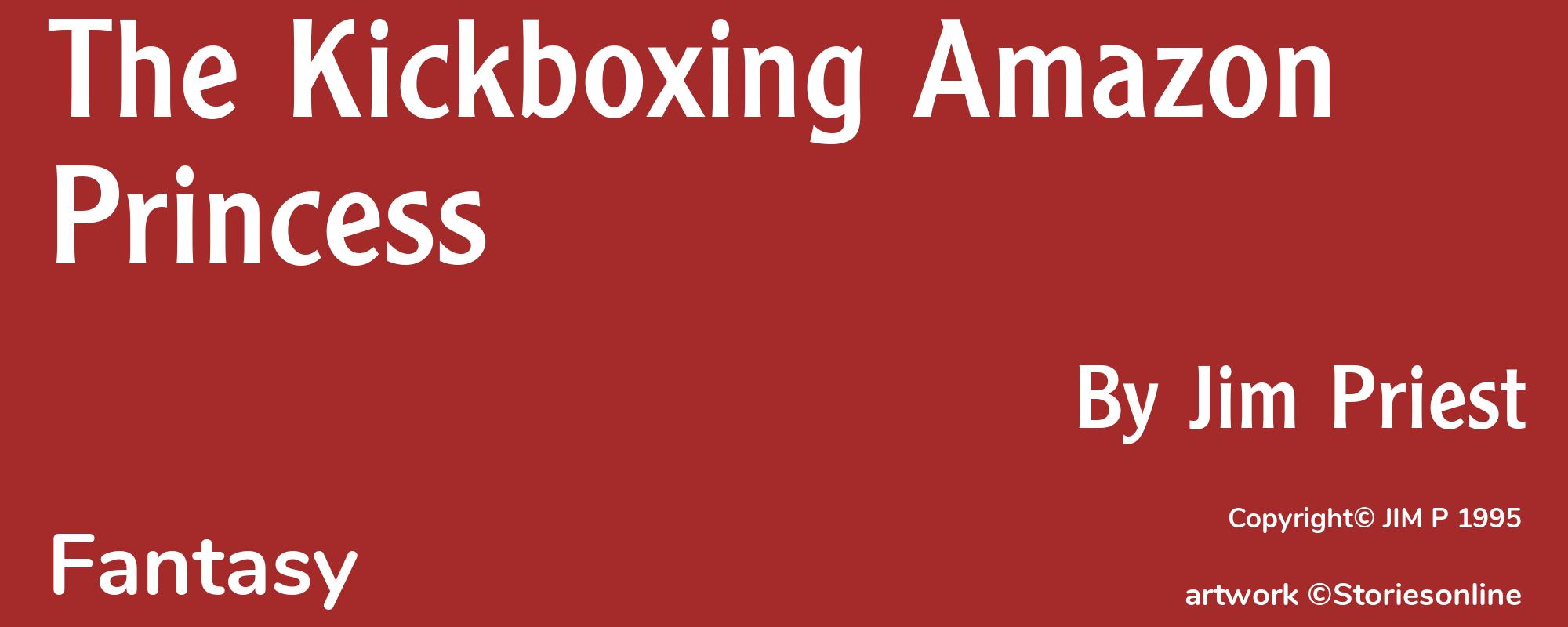 The Kickboxing Amazon Princess - Cover