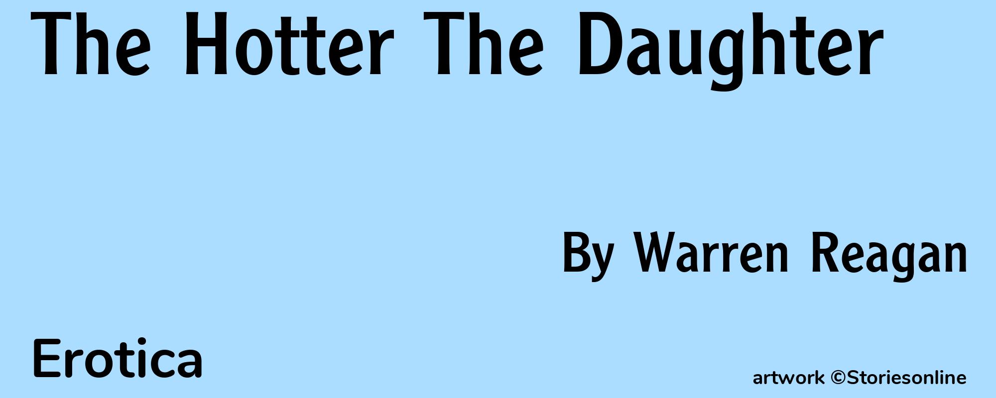 The Hotter The Daughter - Cover