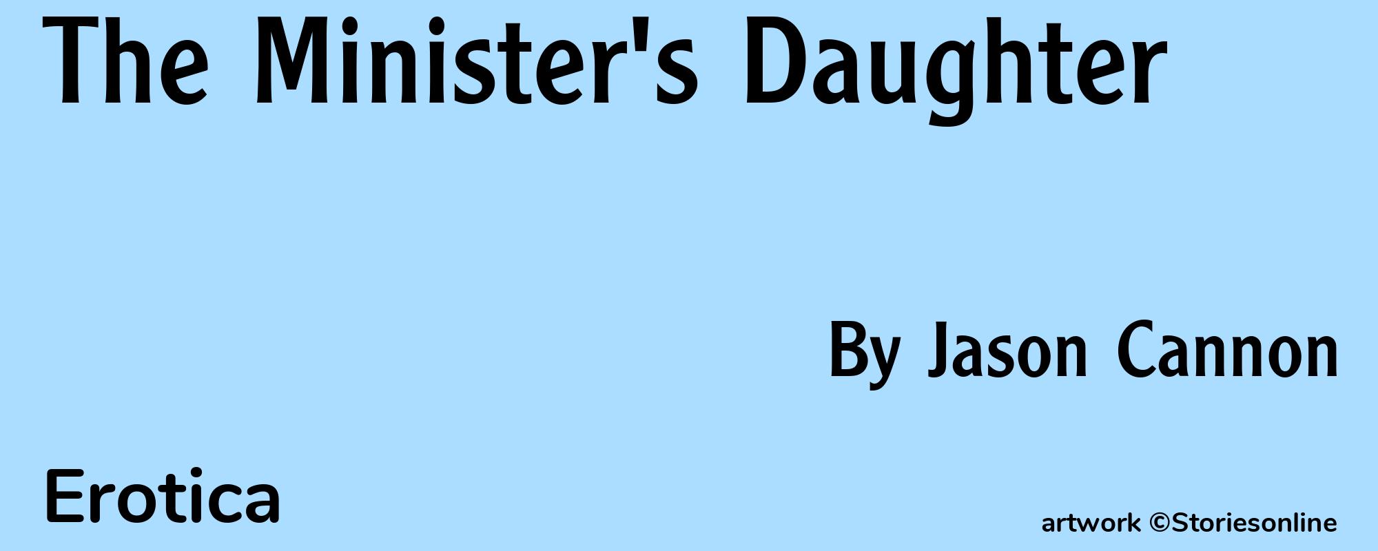 The Minister's Daughter - Cover