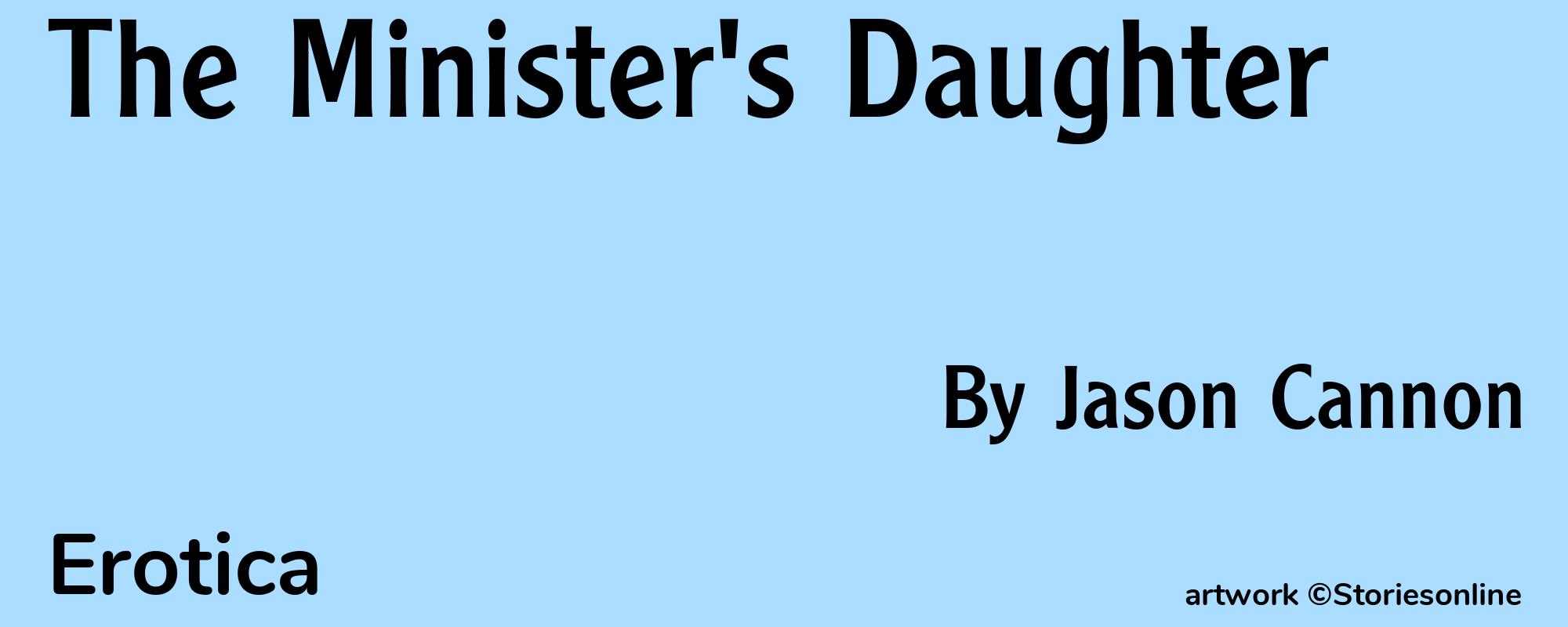 The Minister's Daughter - Cover