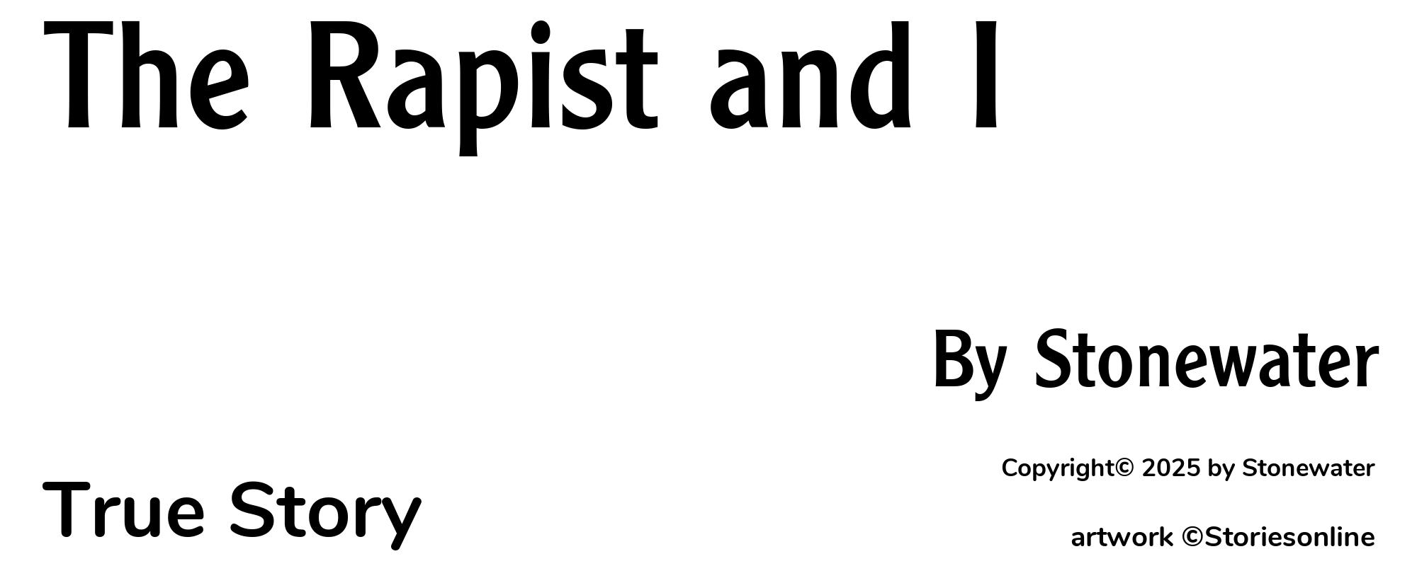 The Rapist and I - Cover