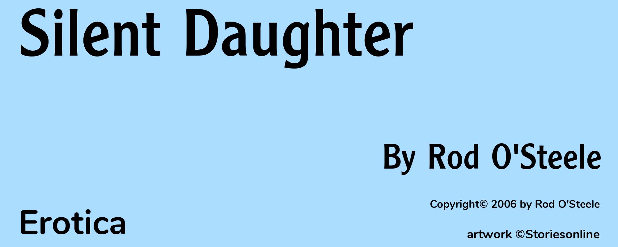 Silent Daughter - Cover