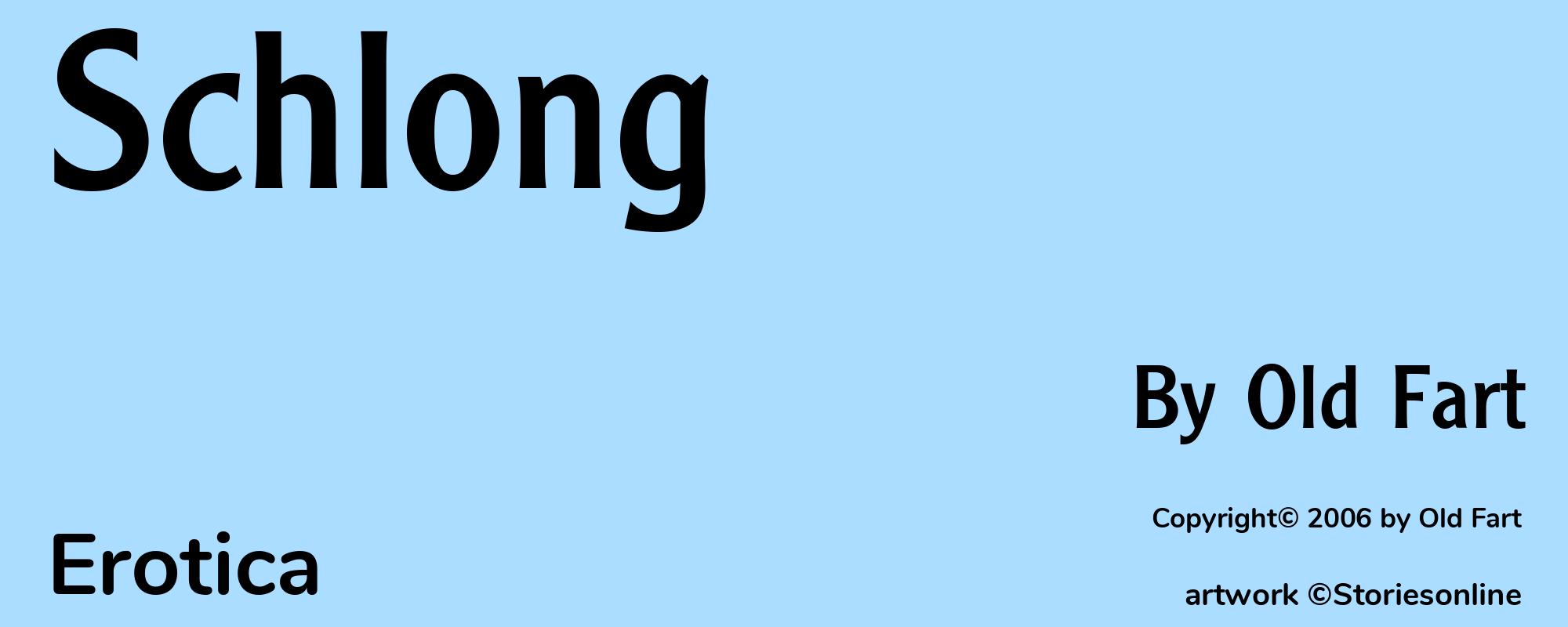 Schlong - Cover
