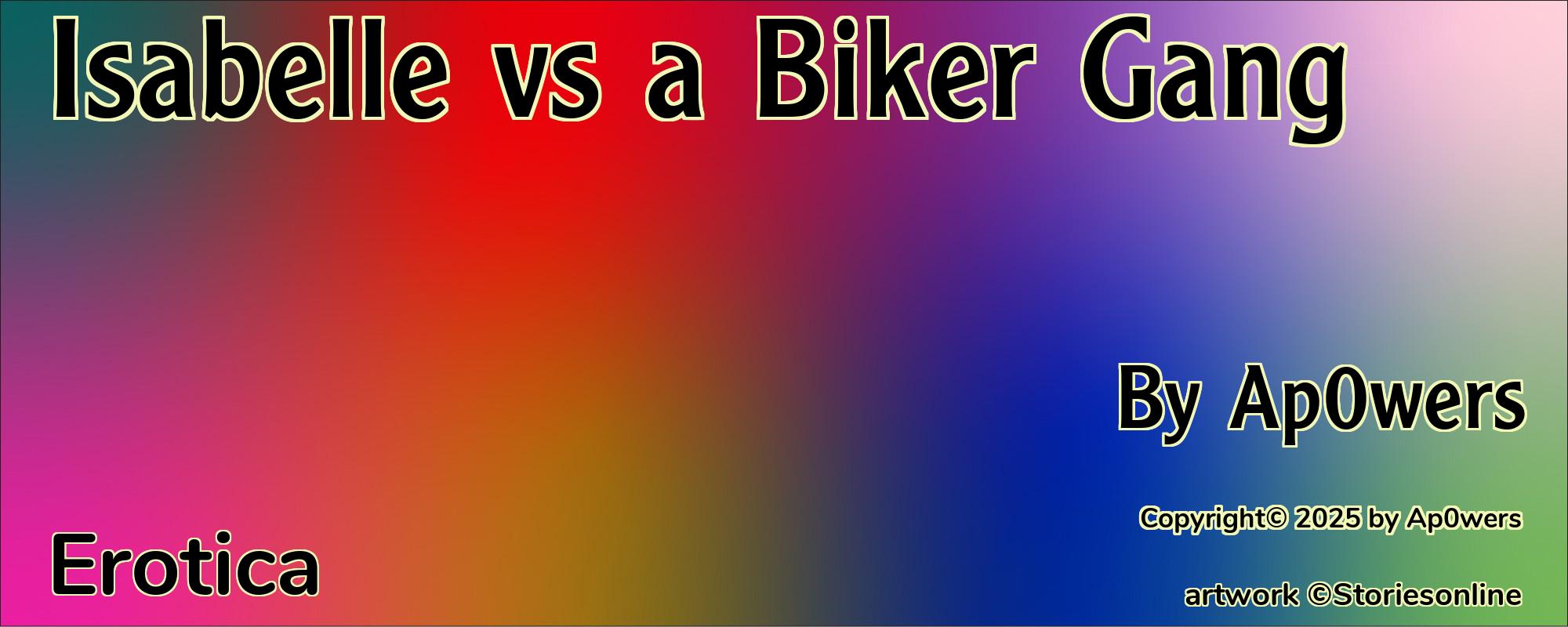 Isabelle vs a Biker Gang - Cover