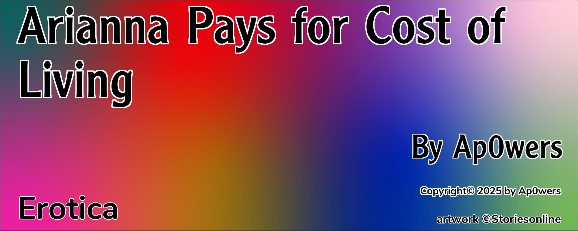 Arianna Pays for Cost of Living - Cover