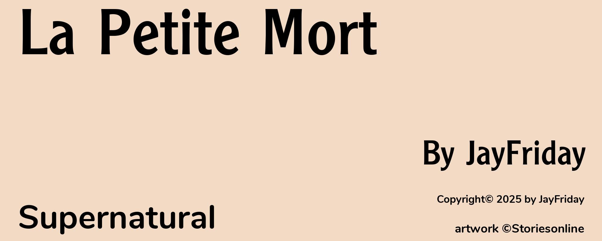 La Petite Mort - Cover