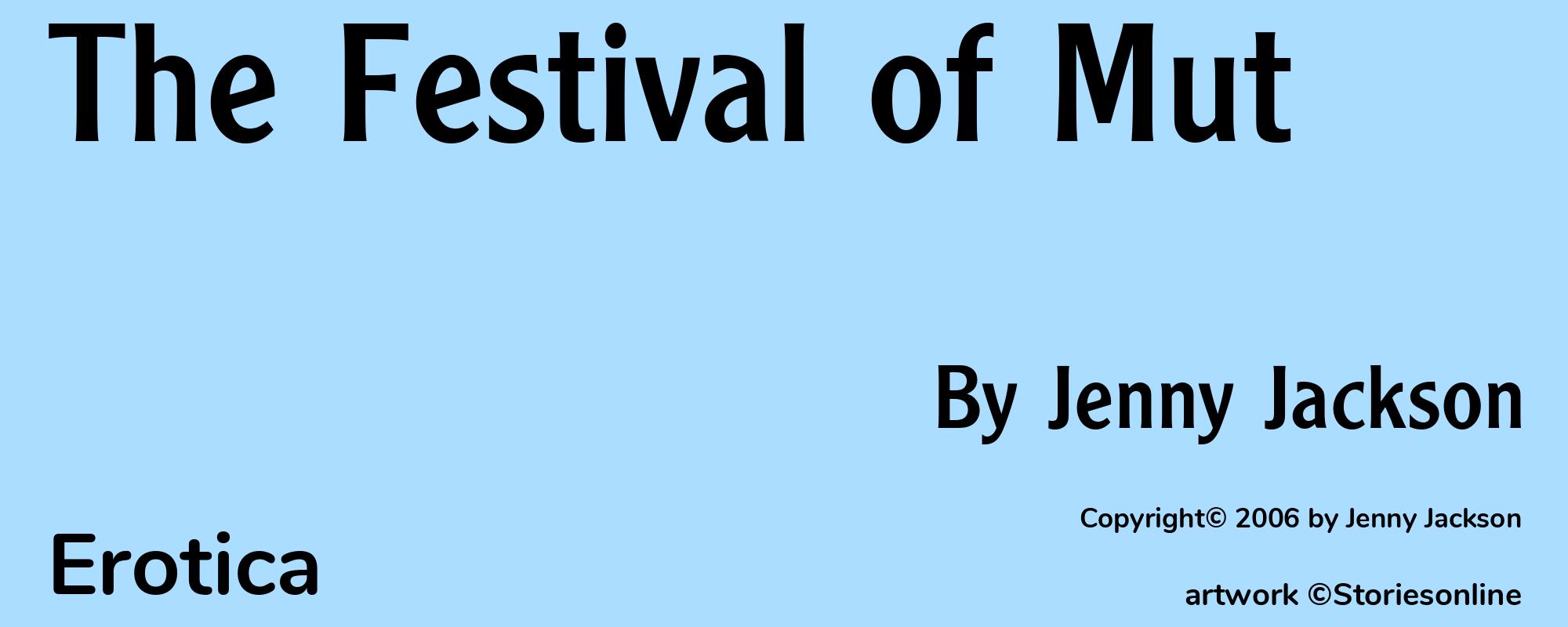 The Festival of Mut - Cover