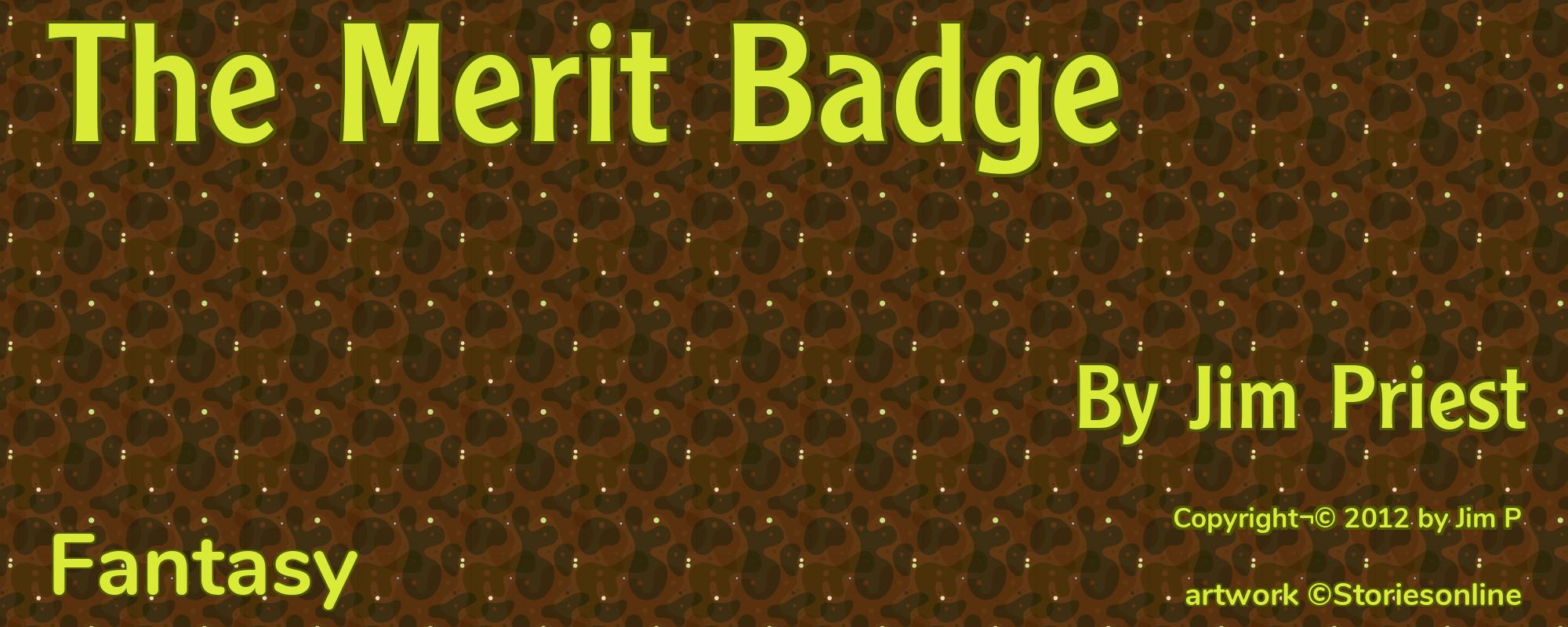 The Merit Badge - Cover