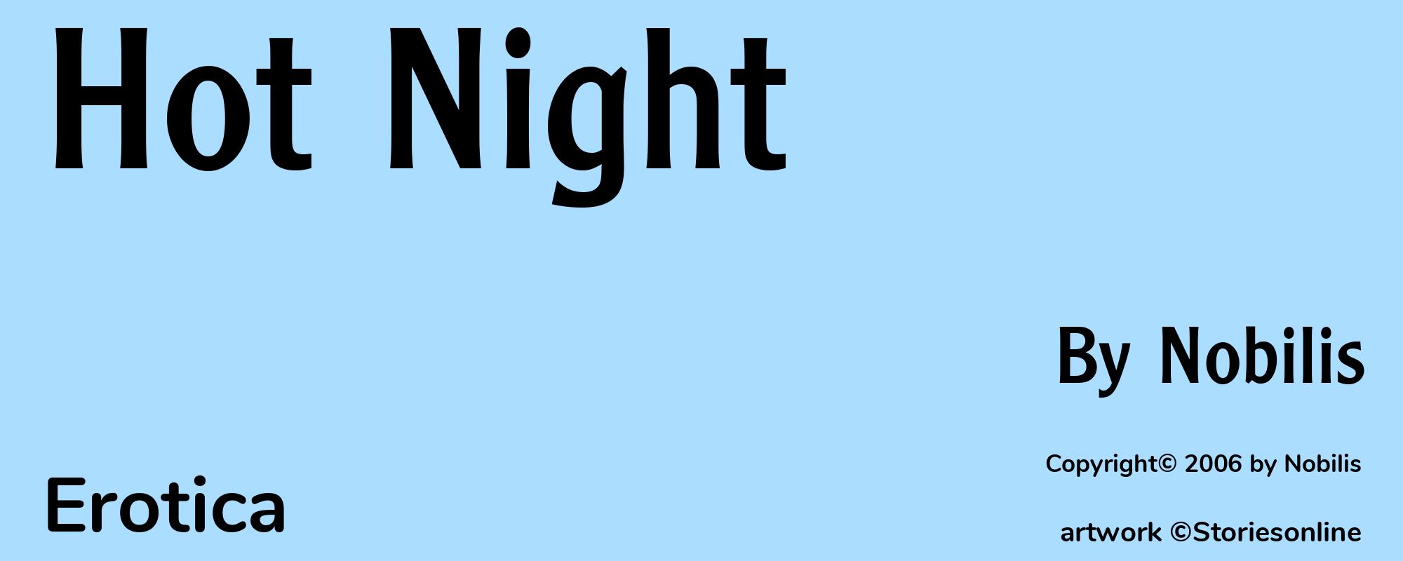 Hot Night - Cover
