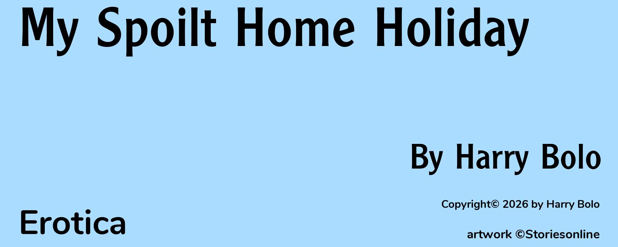 My Spoilt Home Holiday - Cover