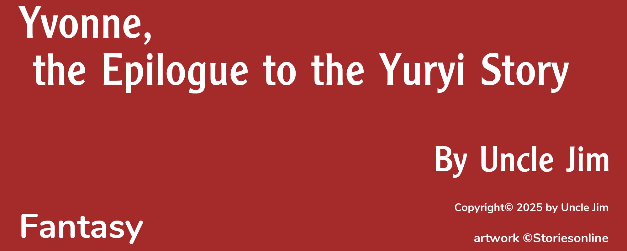 Yvonne, the Epilogue to the Yuryi Story - Cover