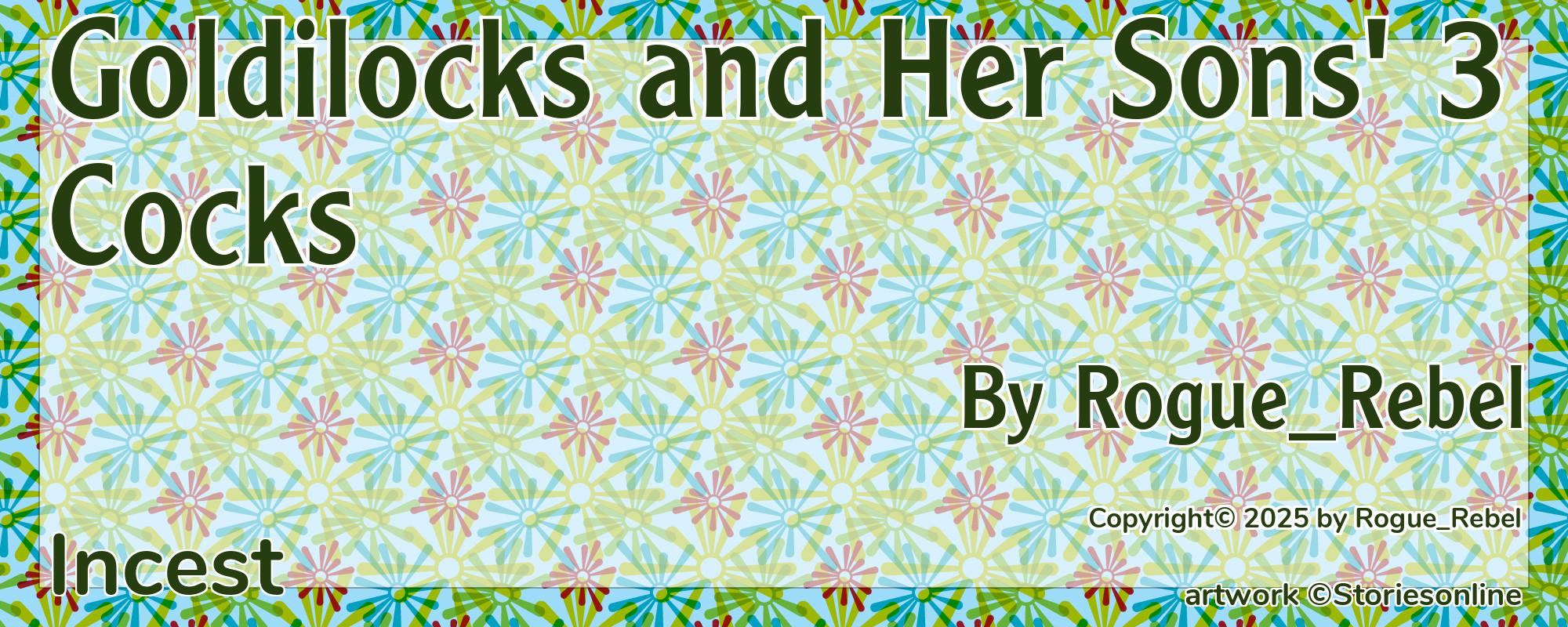 Goldilocks and Her Sons' 3 Cocks - Cover