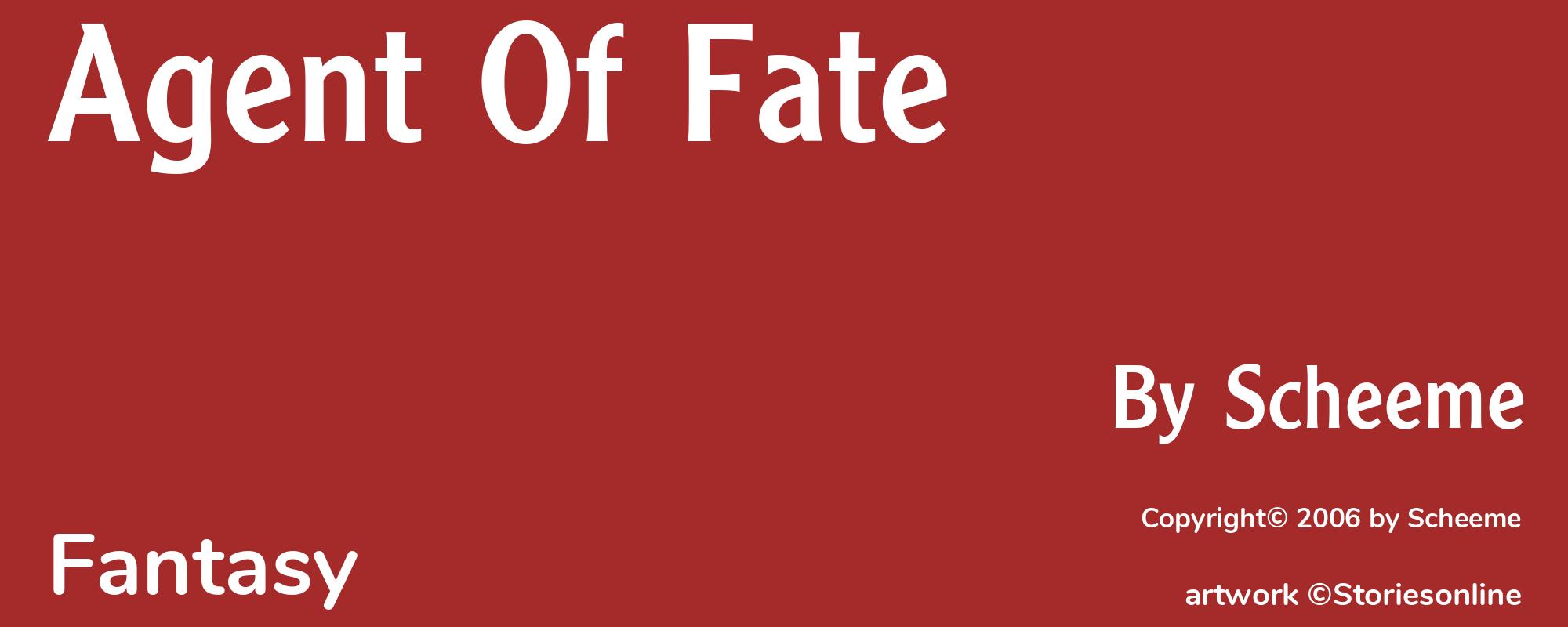 Agent Of Fate - Cover