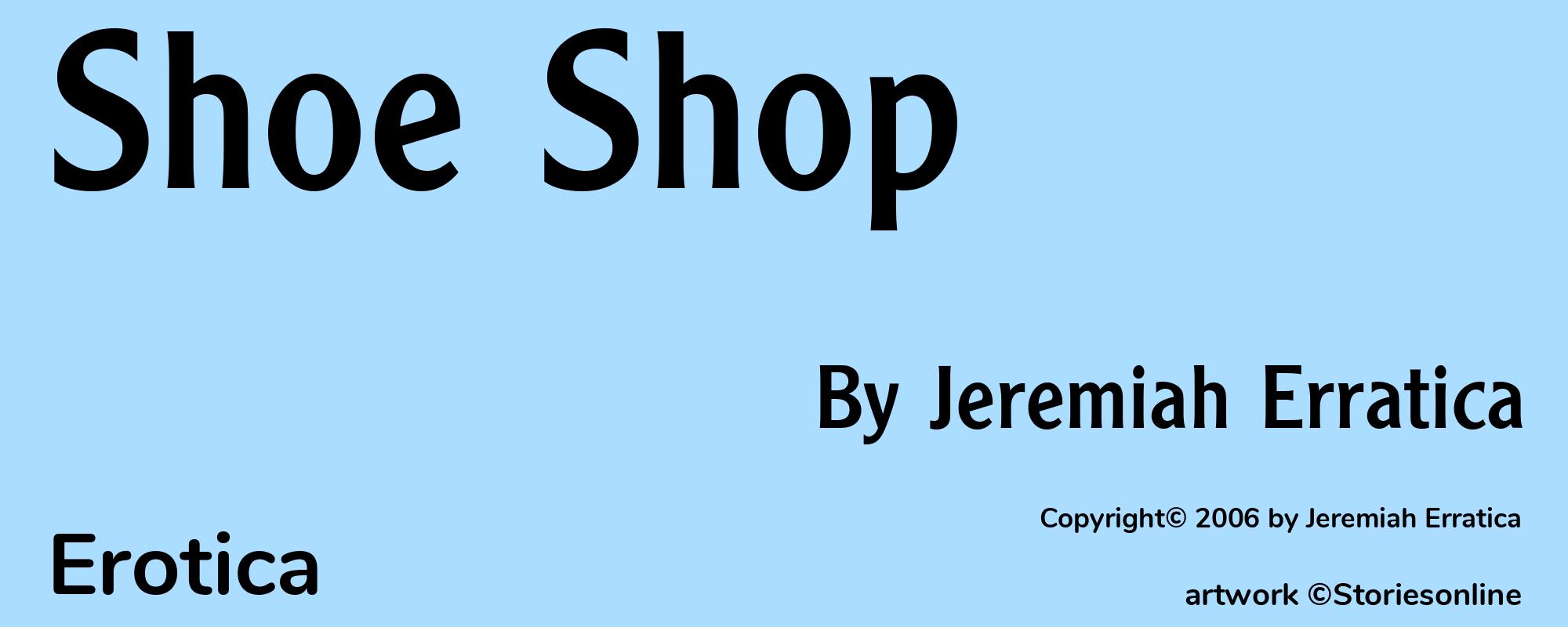 Shoe Shop - Cover