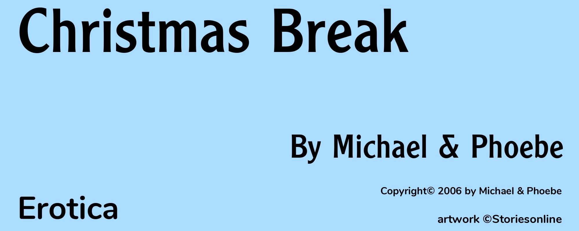 Christmas Break - Cover