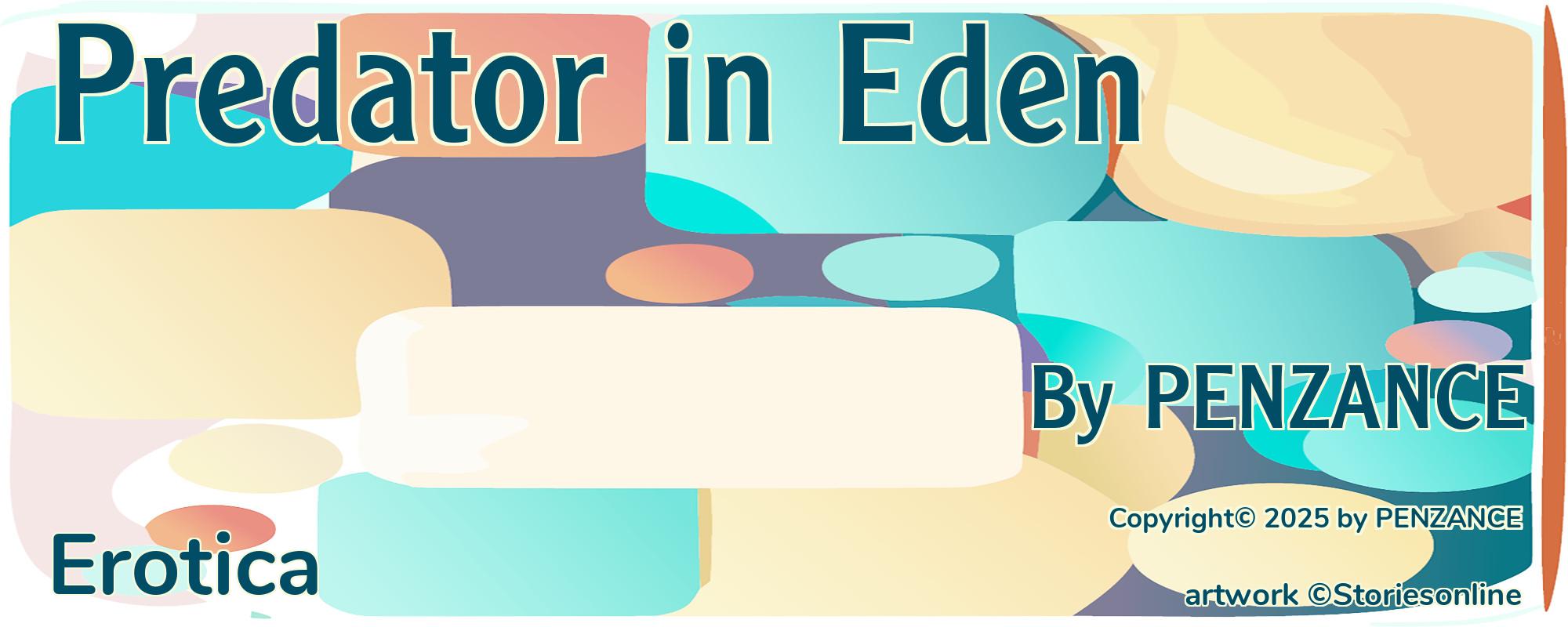 Predator in Eden - Cover