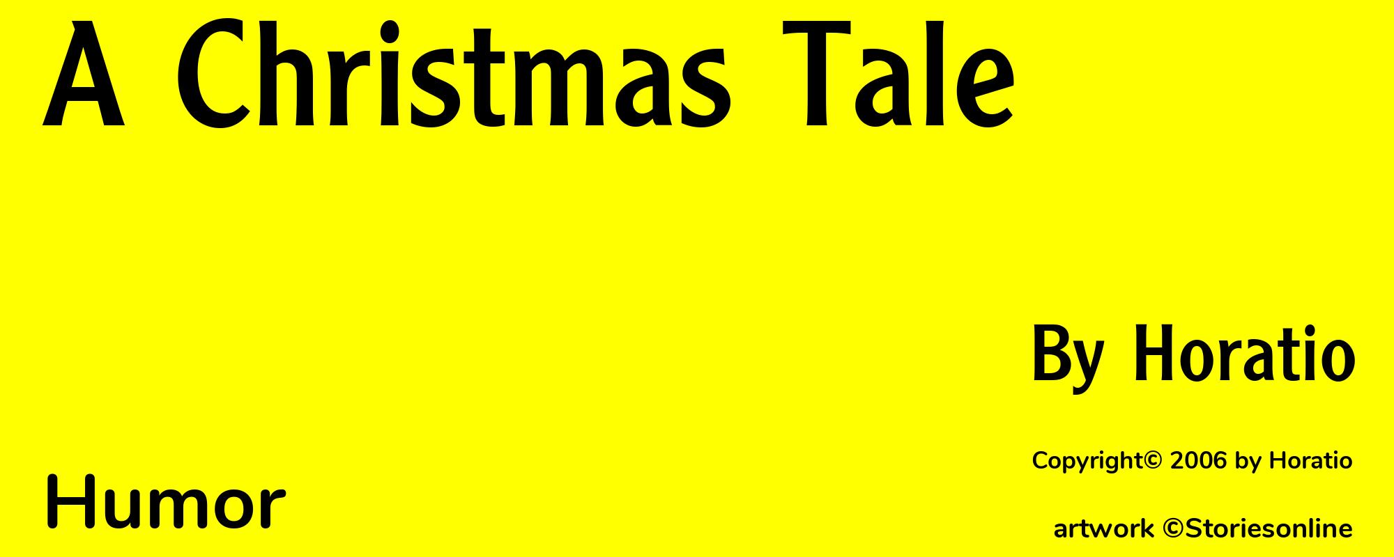 A Christmas Tale - Cover