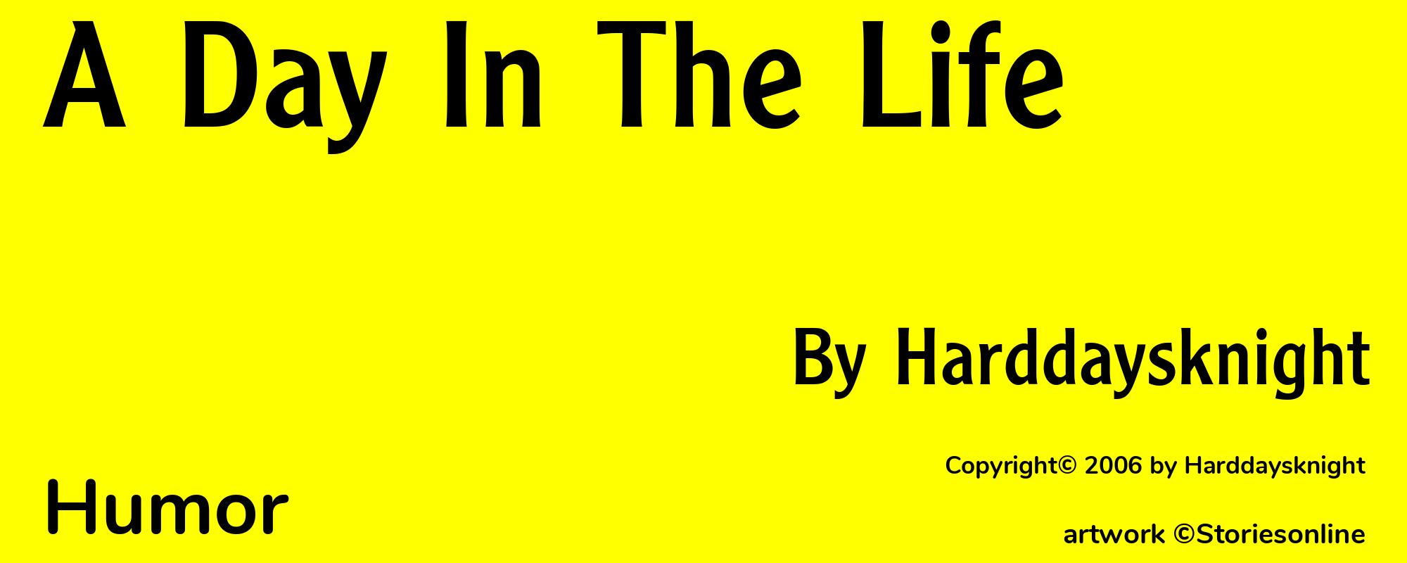 A Day In The Life - Cover