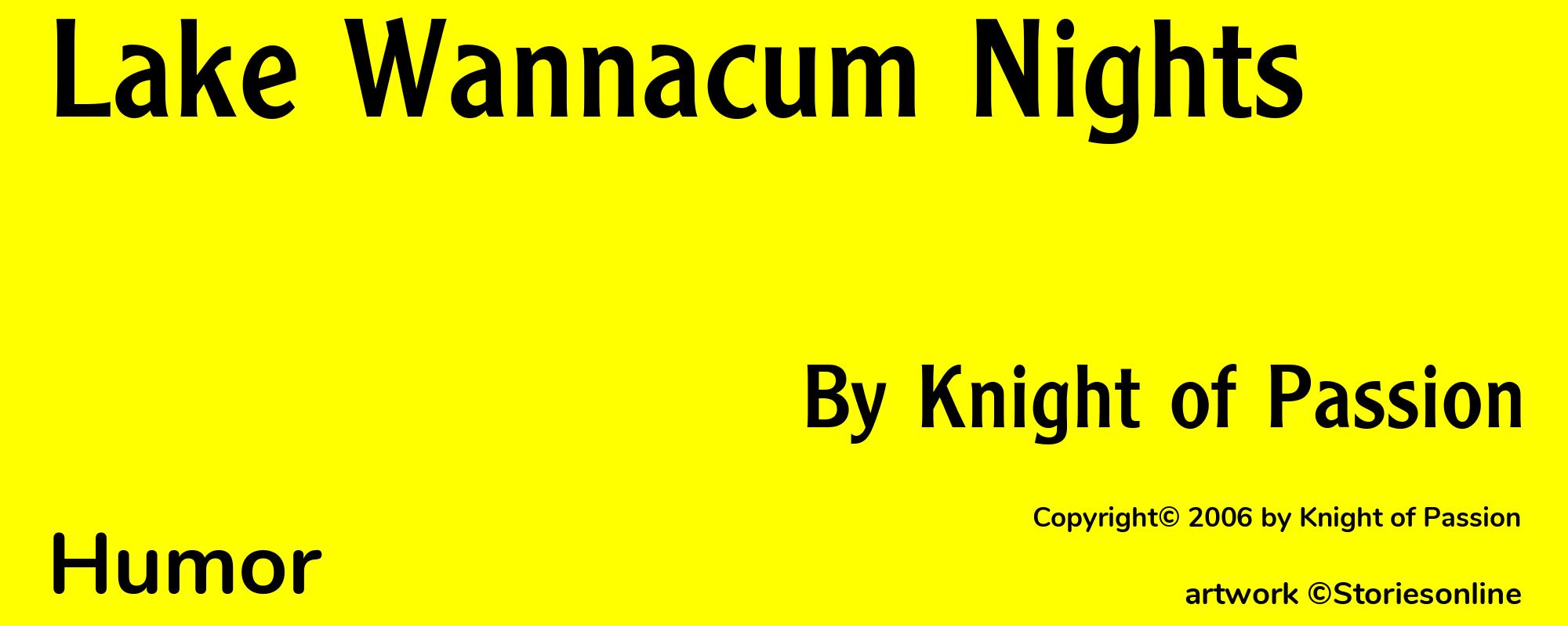 Lake Wannacum Nights - Cover