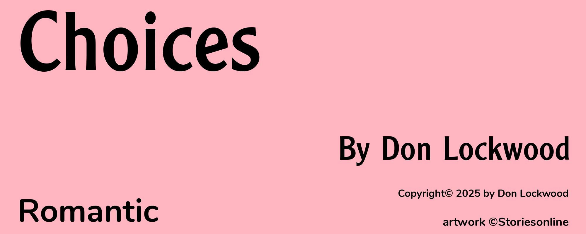 Choices - Cover