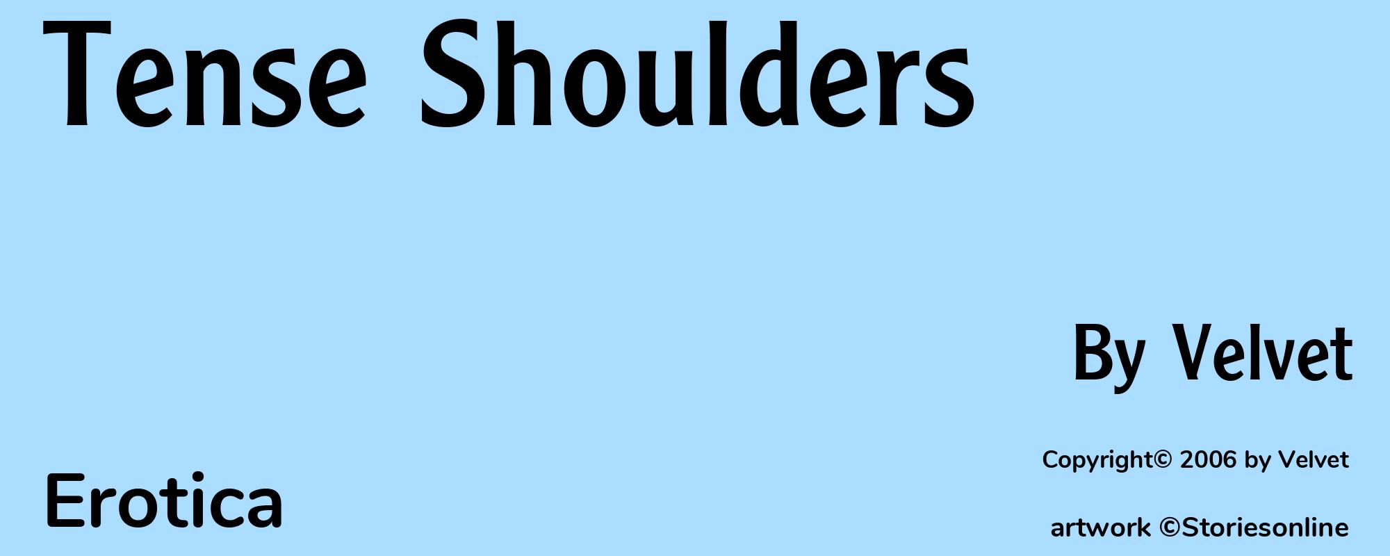 Tense Shoulders - Cover