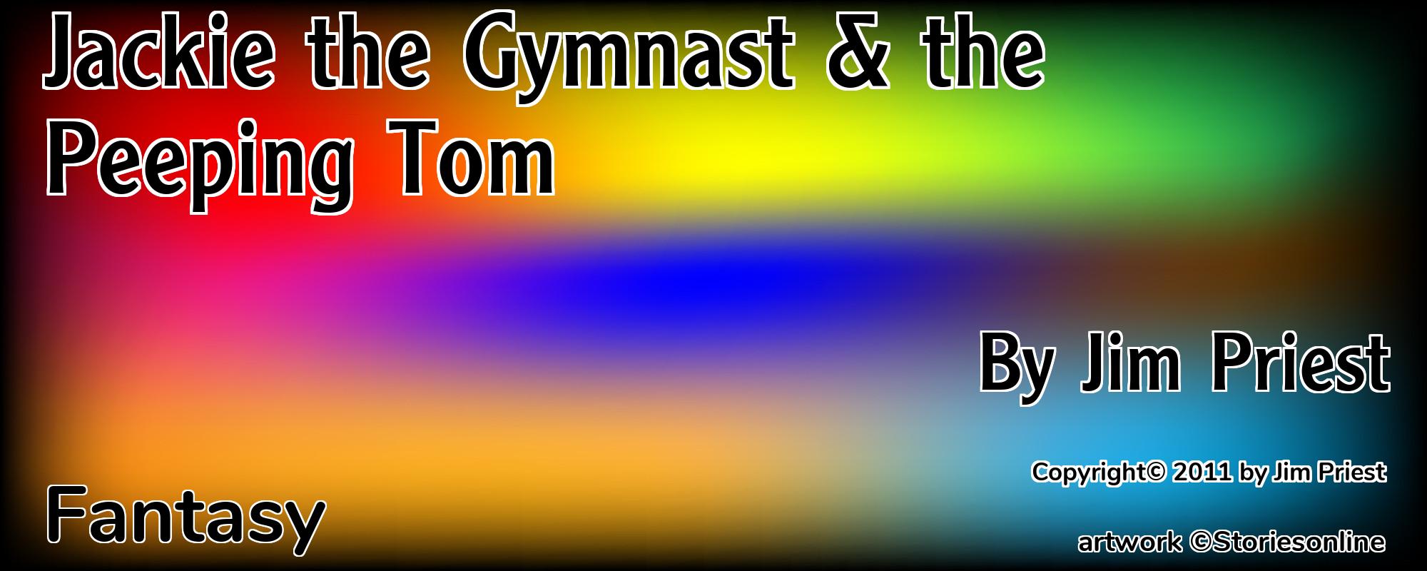 Jackie the Gymnast & the Peeping Tom - Cover