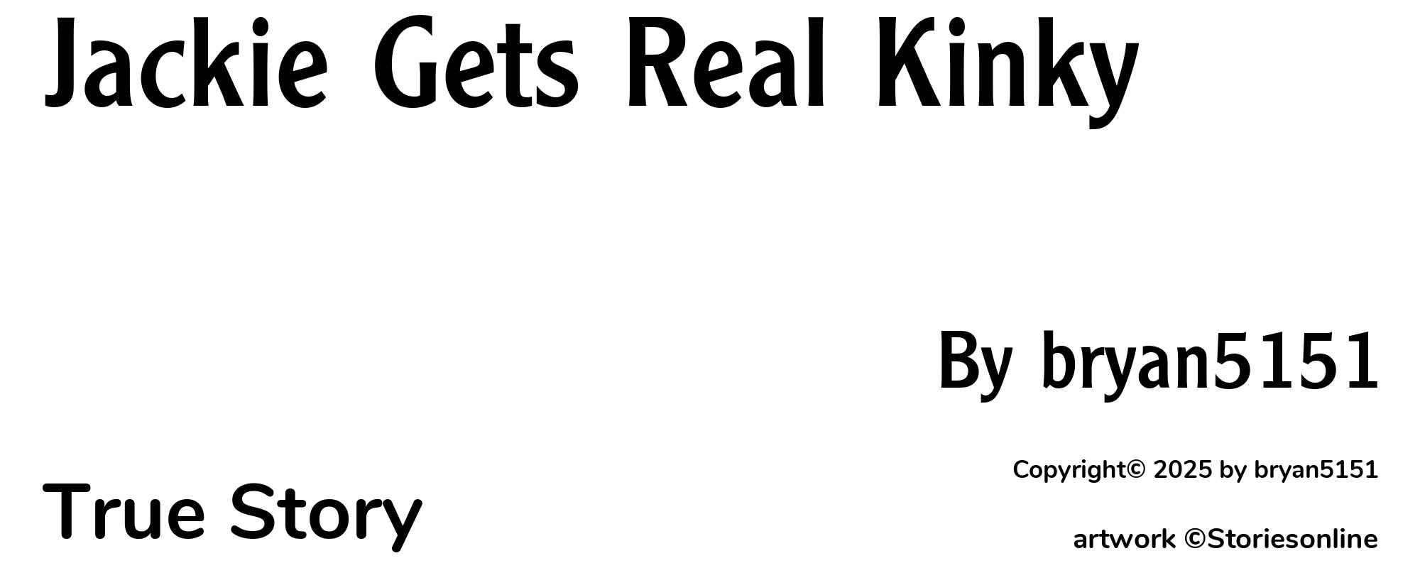 Jackie Gets Real Kinky - Cover