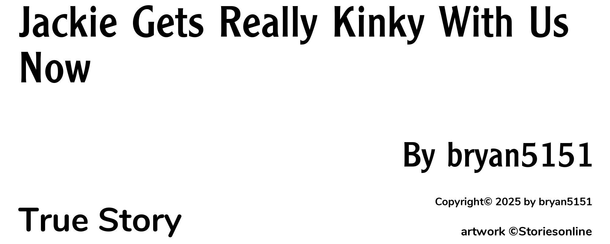 Jackie Gets Really Kinky With Us Now - Cover