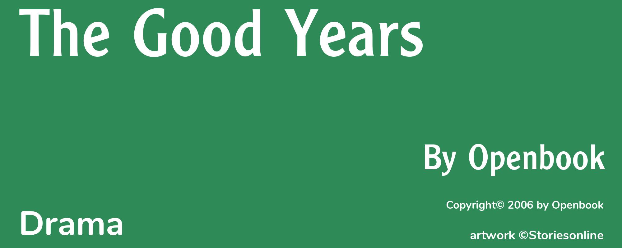 The Good Years - Cover