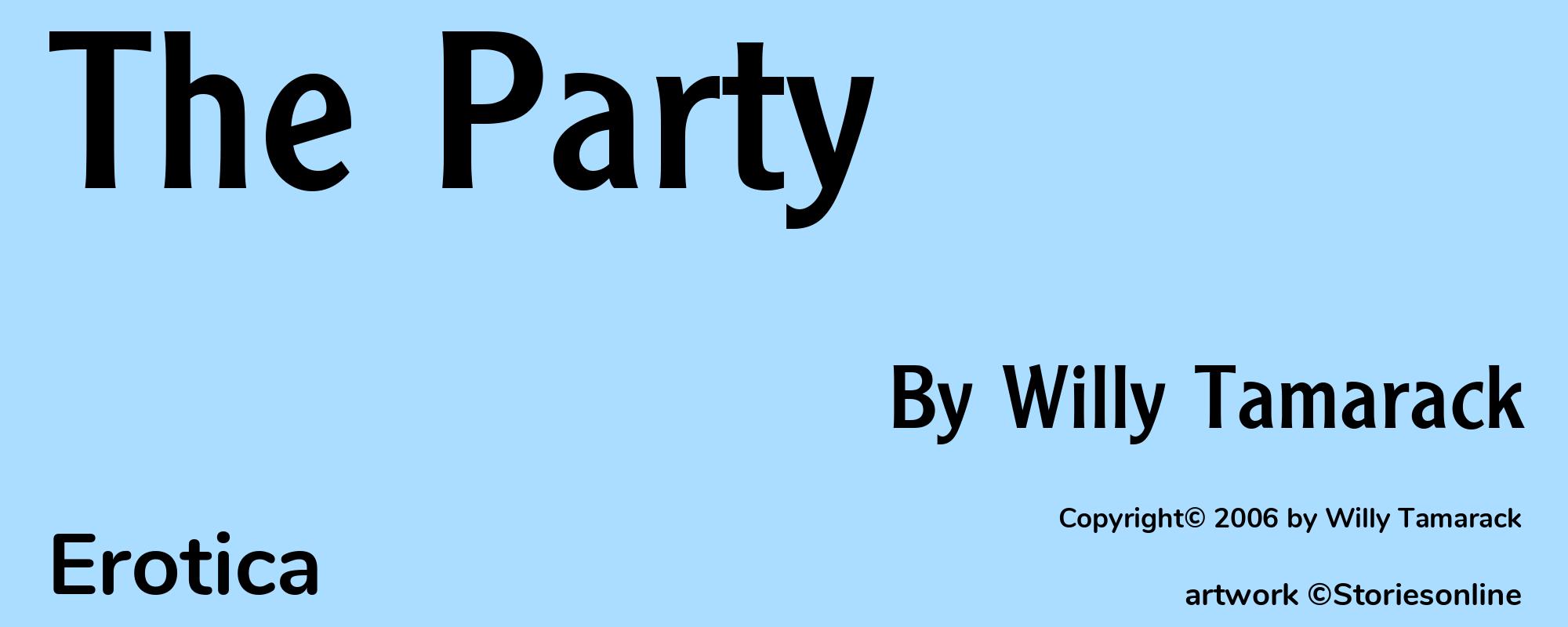 The Party - Cover