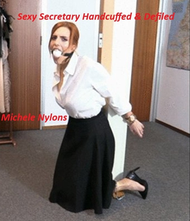 Crossdressed Secretary Forced to Submit - Cover