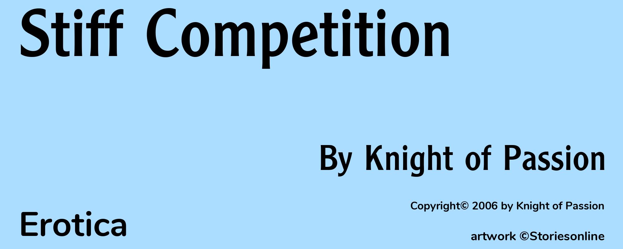 Stiff Competition - Cover