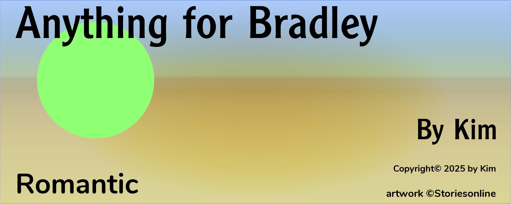 Anything for Bradley - Cover