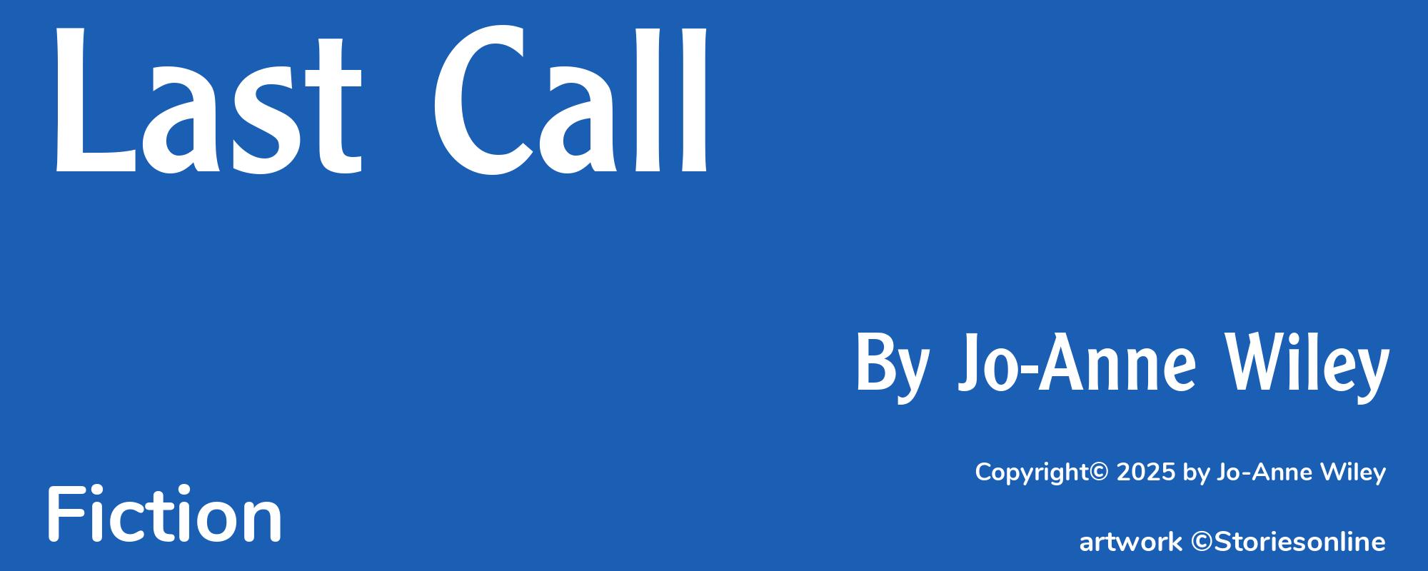 Last Call - Cover
