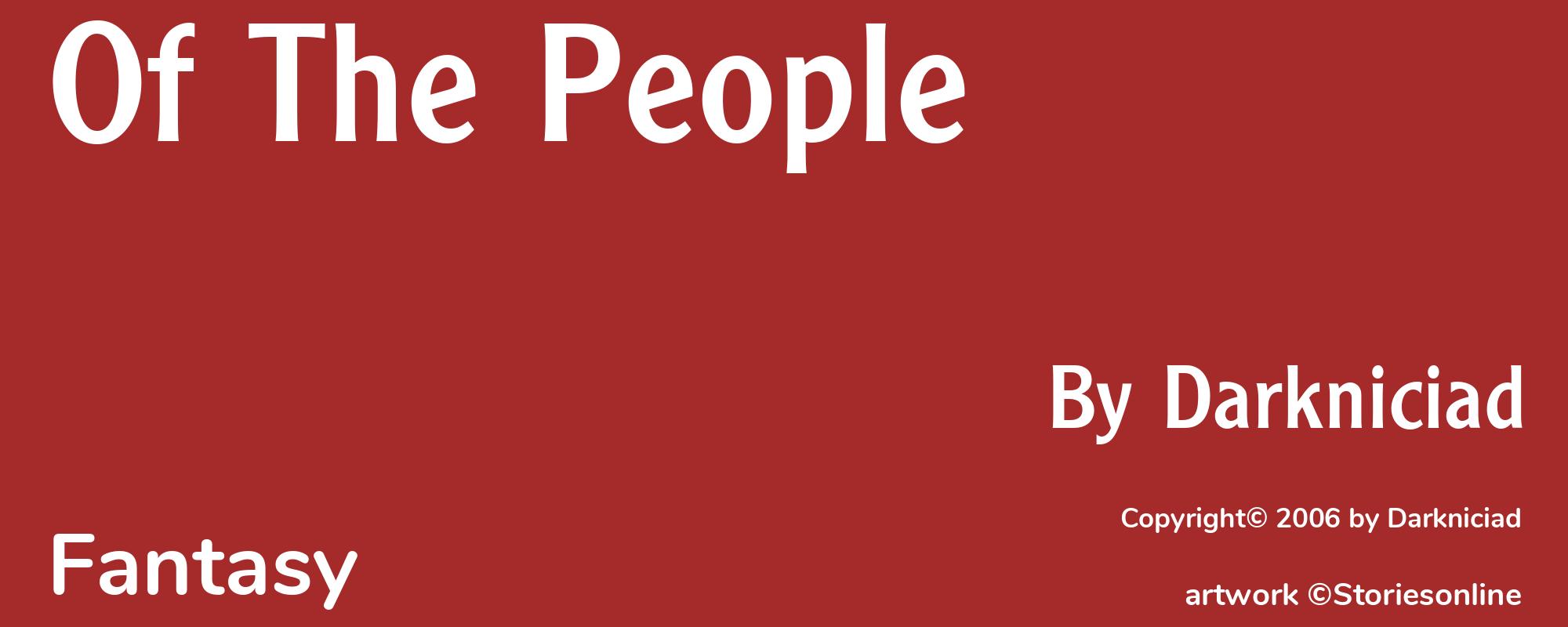 Of The People - Cover