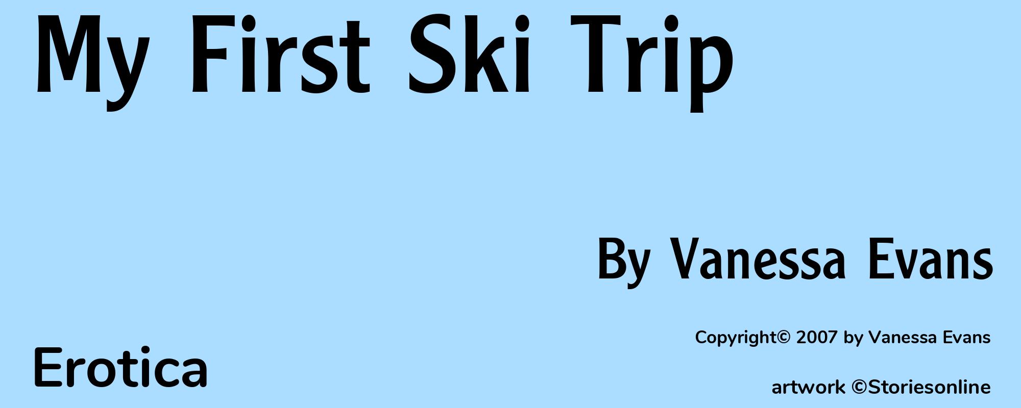 My First Ski Trip - Cover