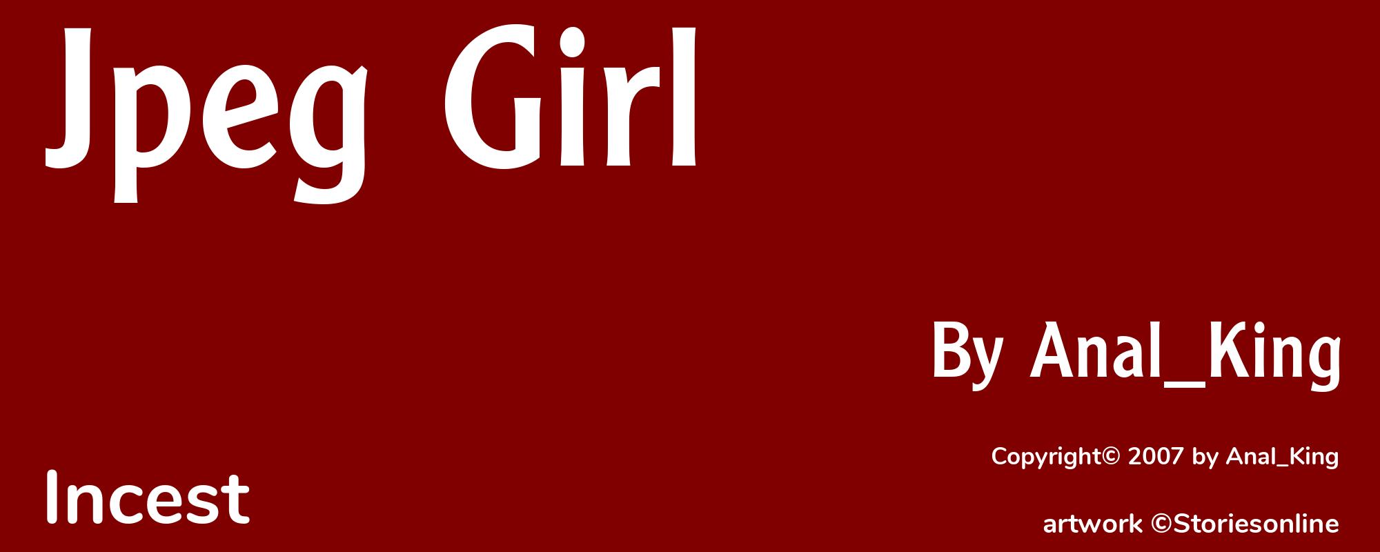 Jpeg Girl - Cover