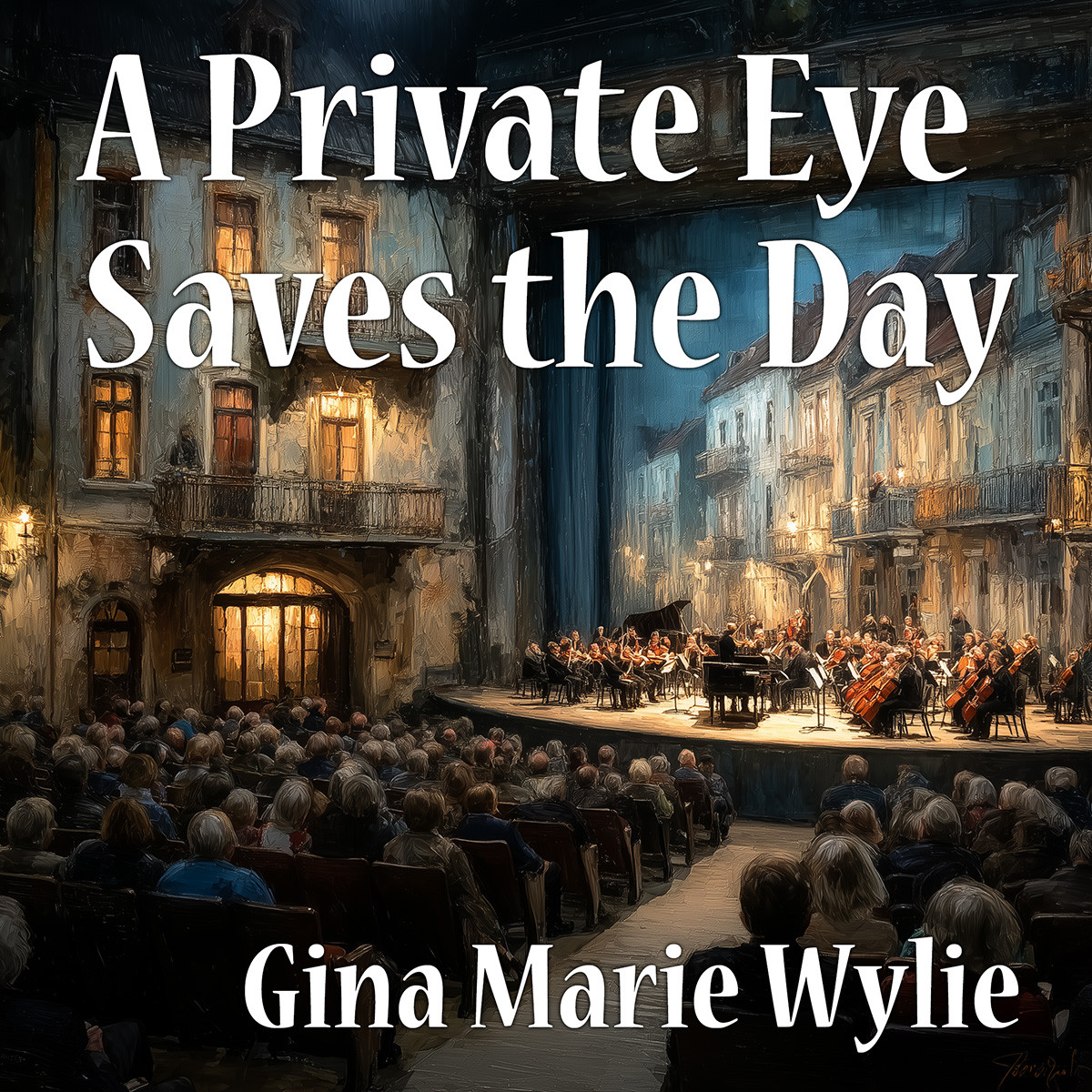 A Private Eye Saves the Day - Cover