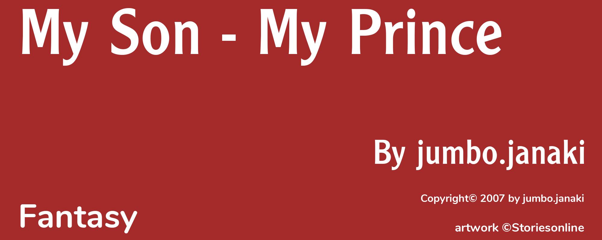 My Son - My Prince - Cover