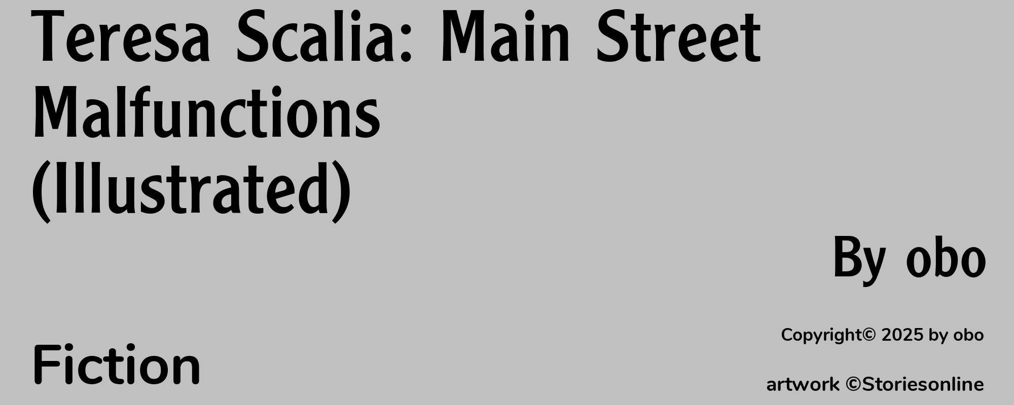Teresa Scalia: Main Street Malfunctions (Illustrated) - Cover