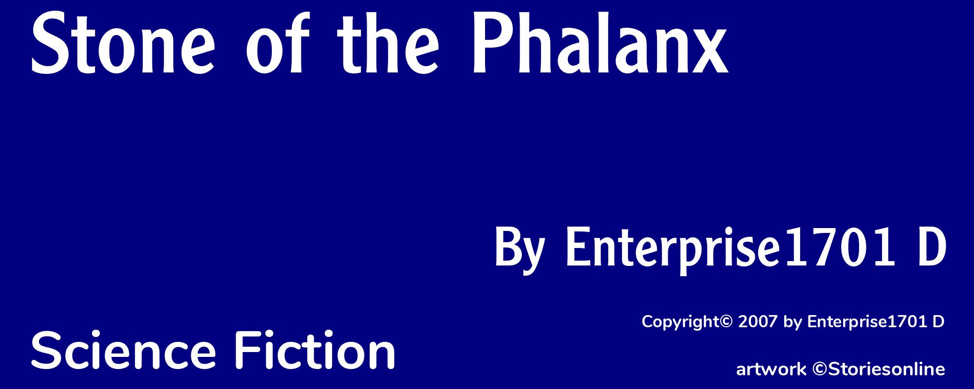 Stone of the Phalanx - Cover