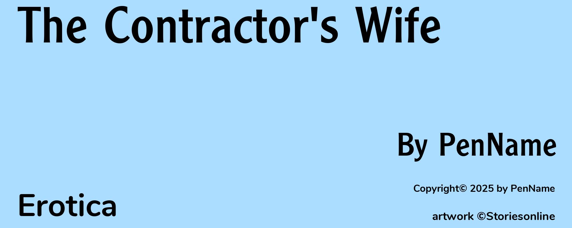 The Contractor's Wife - Cover