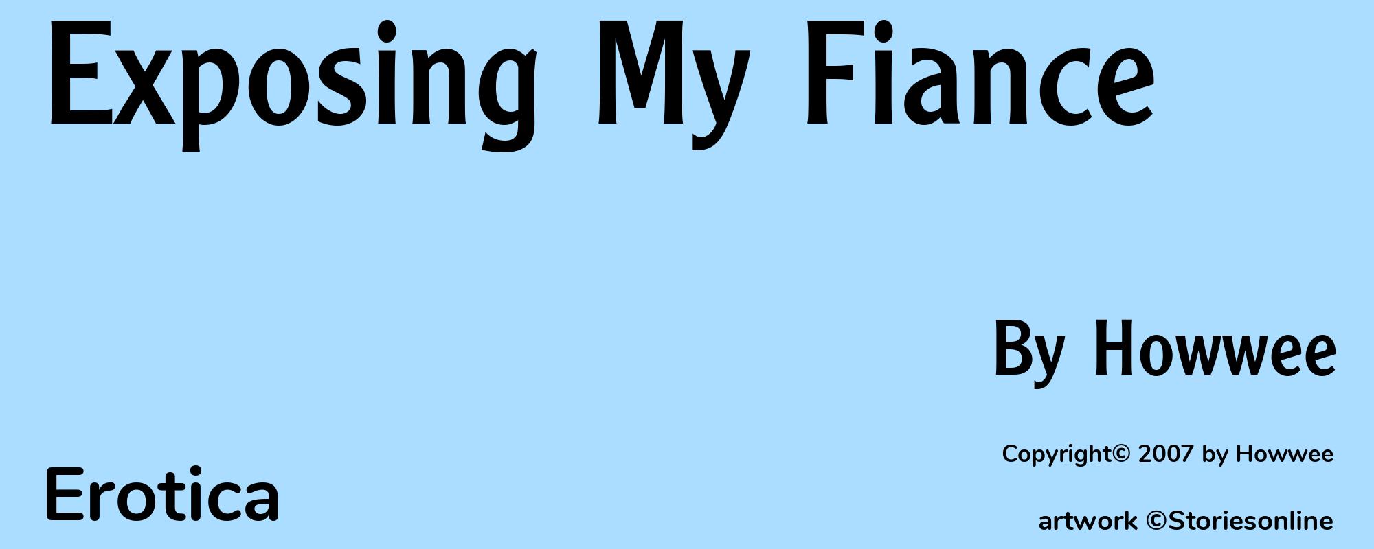 Exposing My Fiance - Cover