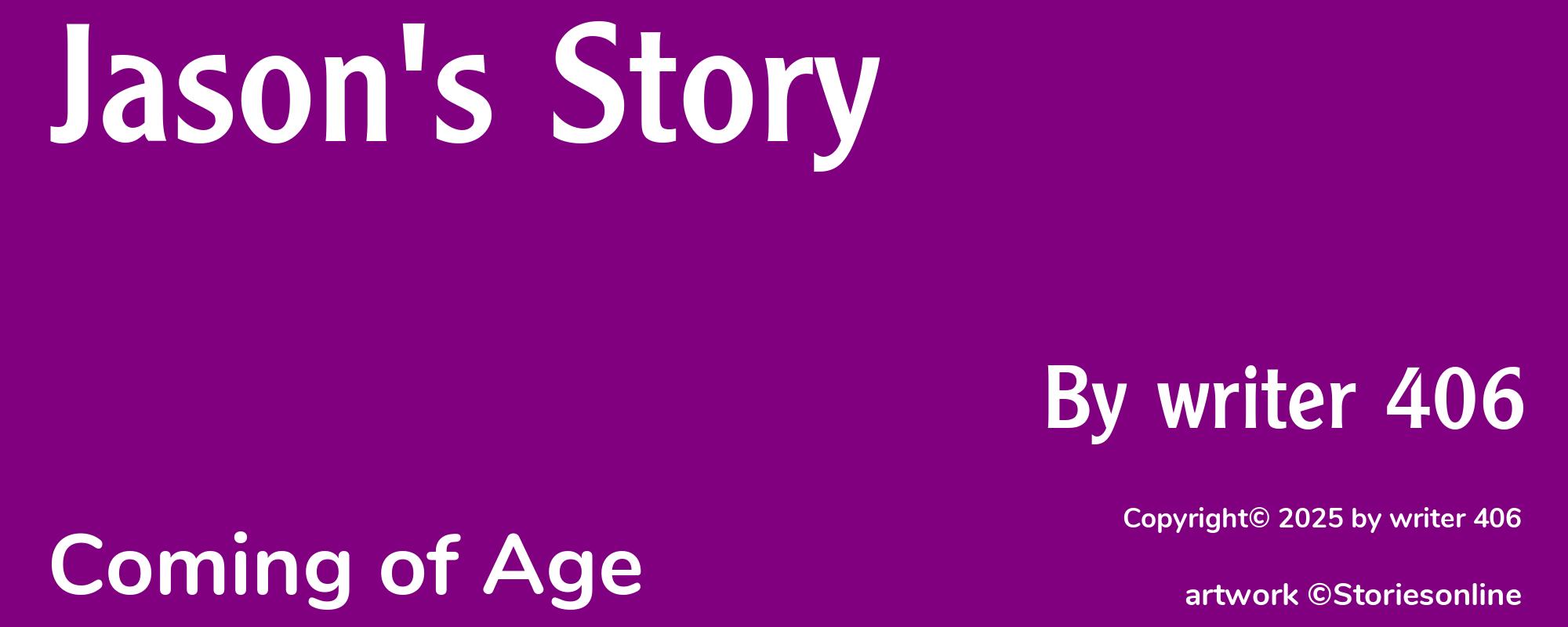 Jason's Story - Cover