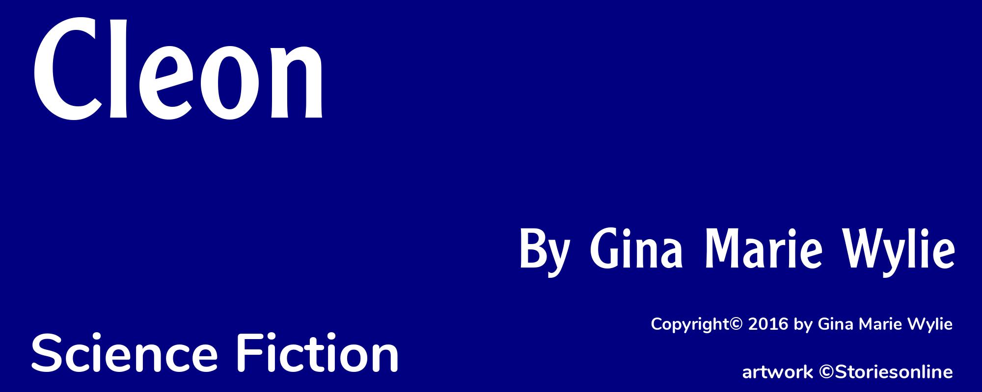 Cleon - Cover