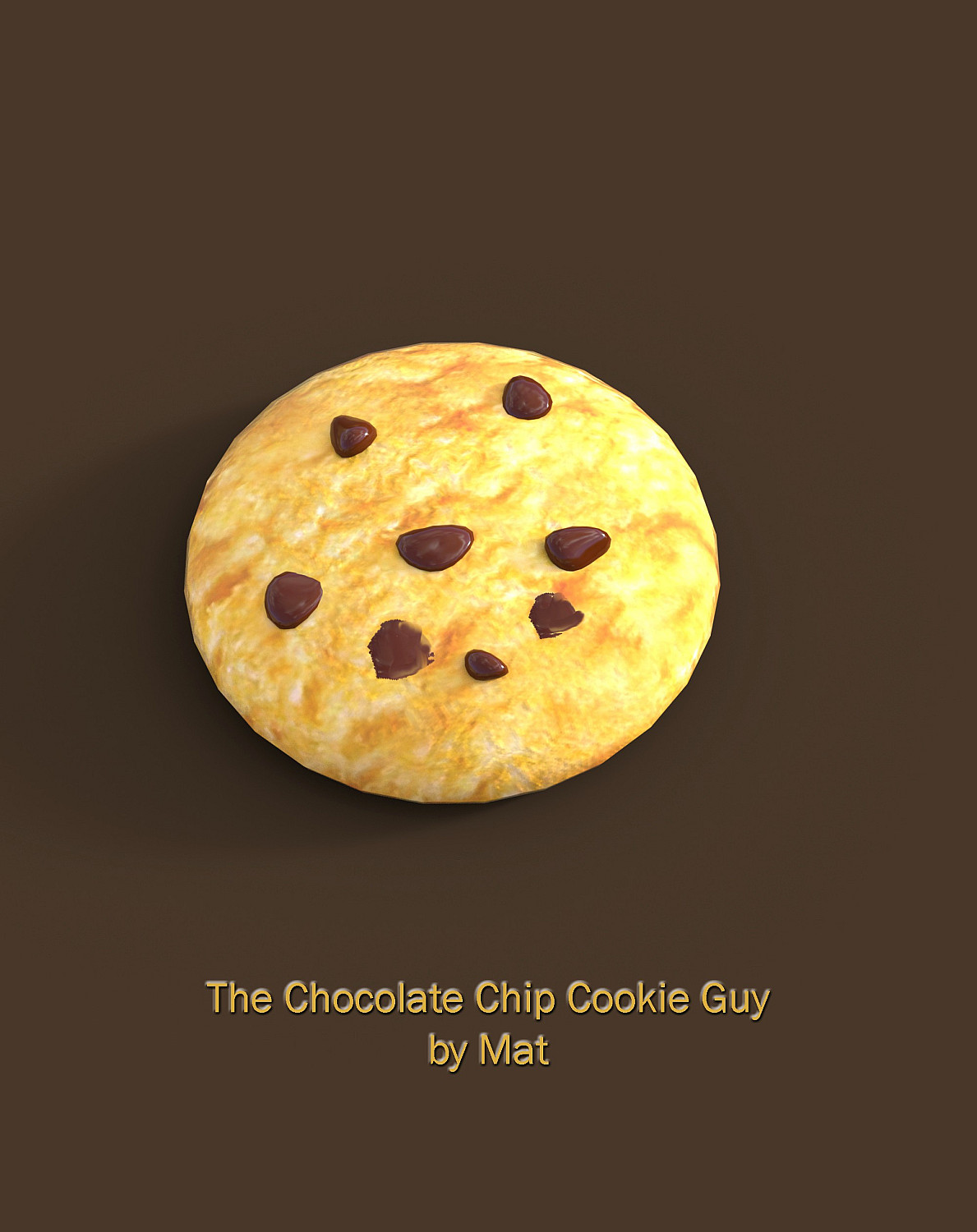 The Chocolate Chip Cookie Guy - Cover