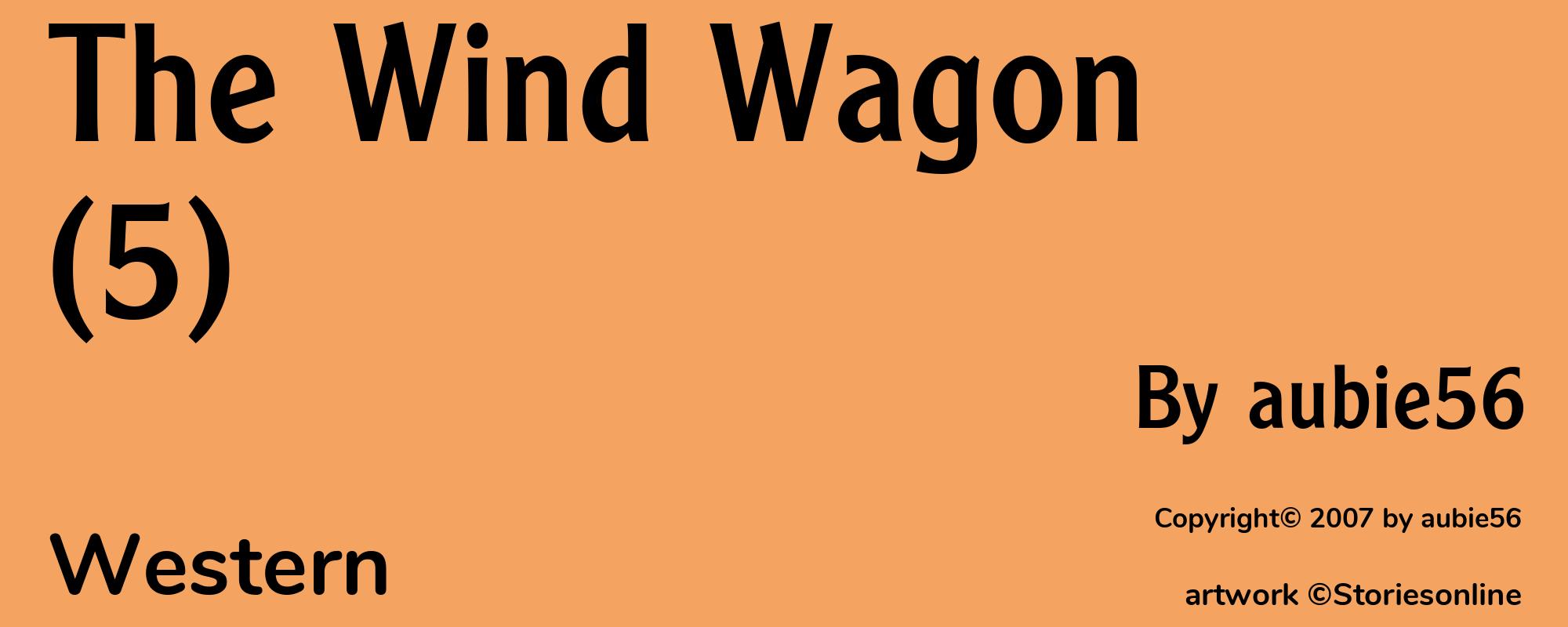 The Wind Wagon(5) - Cover